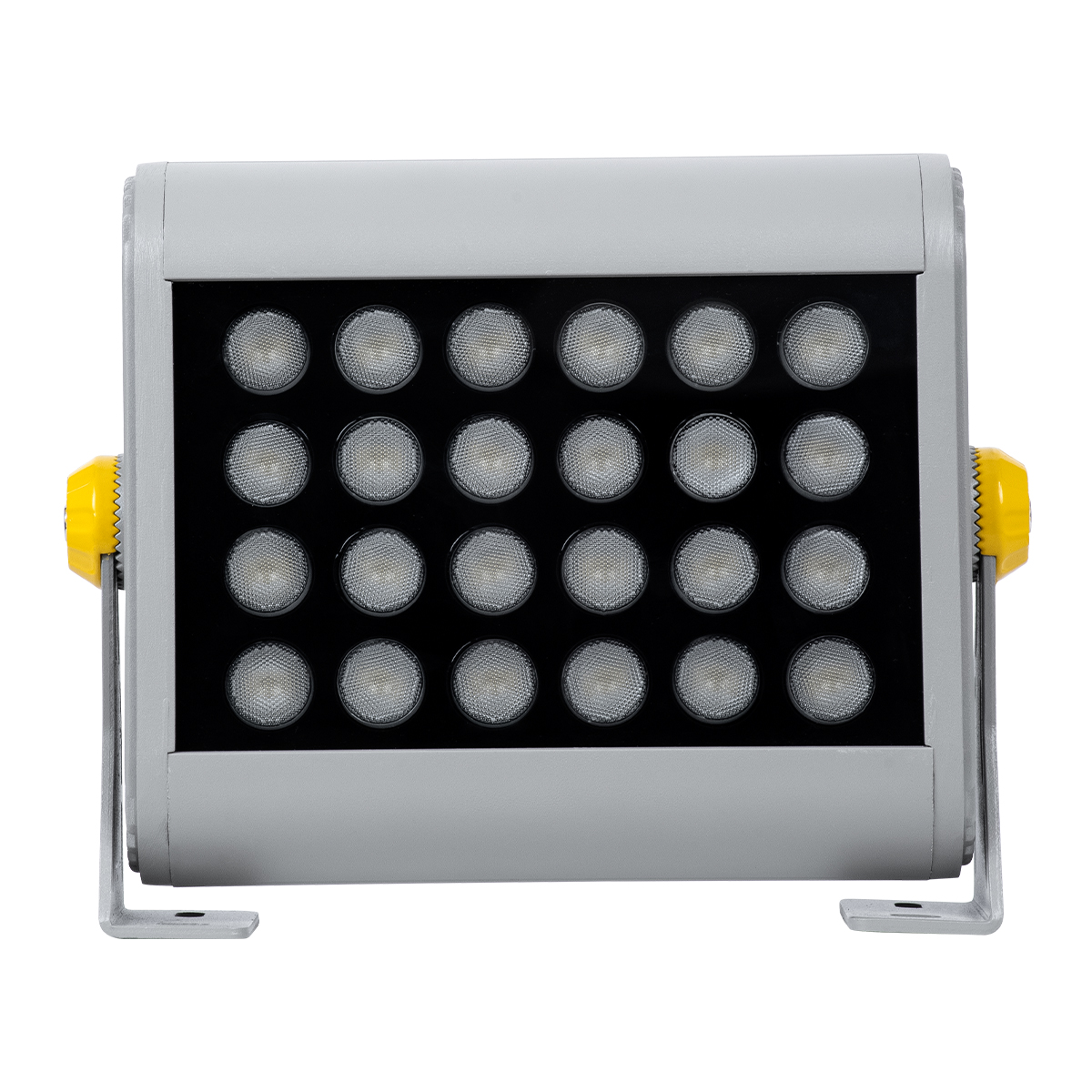LEDTM® FLOODHENA 90638 Προβολέας Σποτ Wall Washer LED 24W 2160lm 30° AC 220-240V Αδιάβροχο IP65 Θερμό Λευκό 2700K - Bridgelux SMD Chip - Γκρι Ανθρακί - Μ22.5 x Π6 x Υ16.5cm - 3 Χρόνια Εγγύηση - Image 4