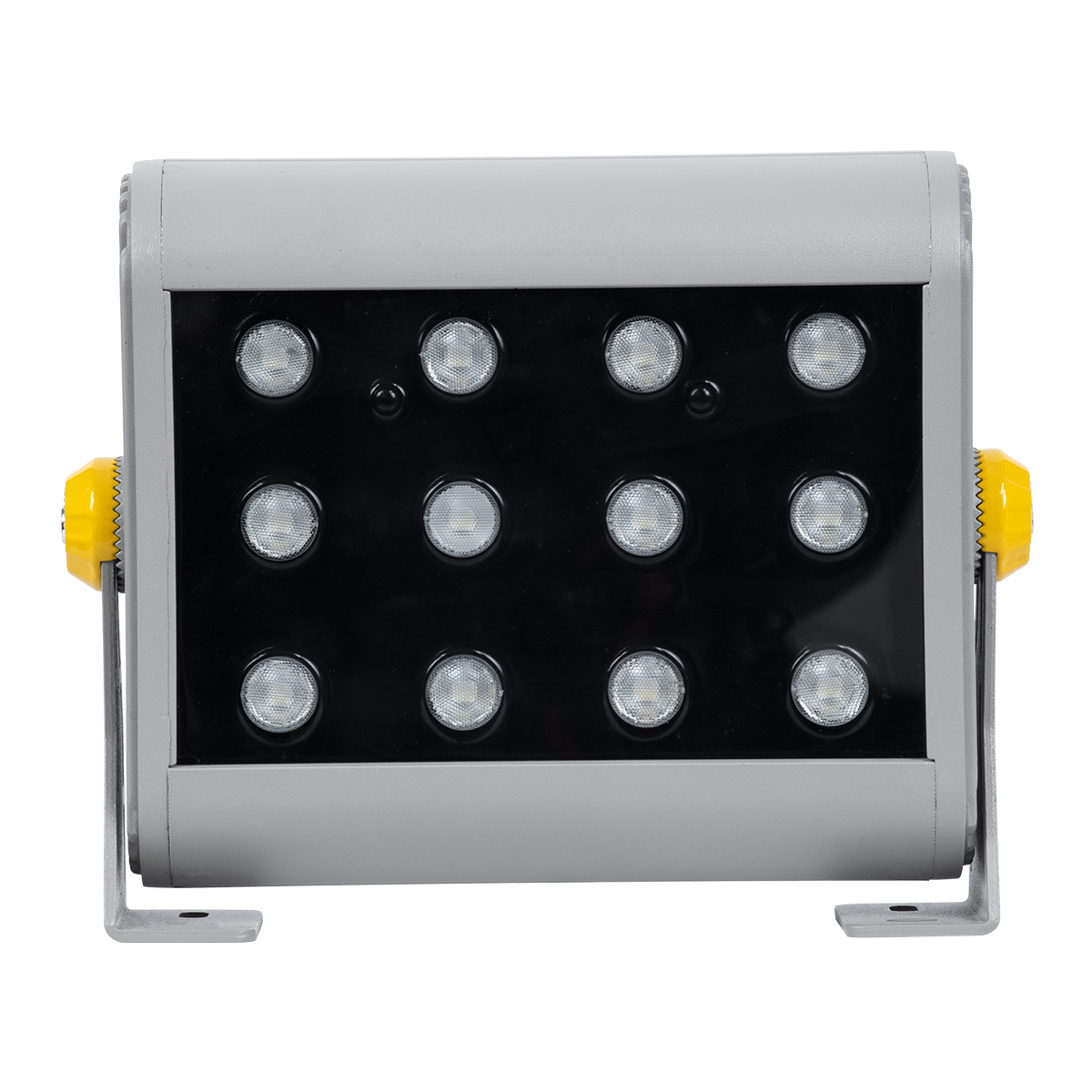LEDTM® FLOODHENA 90641 Προβολέας Σποτ Wall Washer LED 24W 1920lm 30° DC 24V Αδιάβροχο IP65 Πολύχρωμο RGB Dimmable DMX512 - Bridgelux SMD Chip - Γκρι Ανθρακί - Μ22.5 x Π6 x Υ16.5cm - 3 Χρόνια Εγγύηση - Image 4