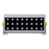 LEDTM® FLOODHENA 90643 Προβολέας Σποτ Wall Washer LED 48W 3840lm 30° DC 24V Αδιάβροχο IP65 Πολύχρωμο RGB Dimmable DMX512 - Bridgelux SMD Chip - Γκρι Ανθρακί - Μ39 x Π6 x Υ17cm - 3 Χρόνια Εγγύηση - Image 4