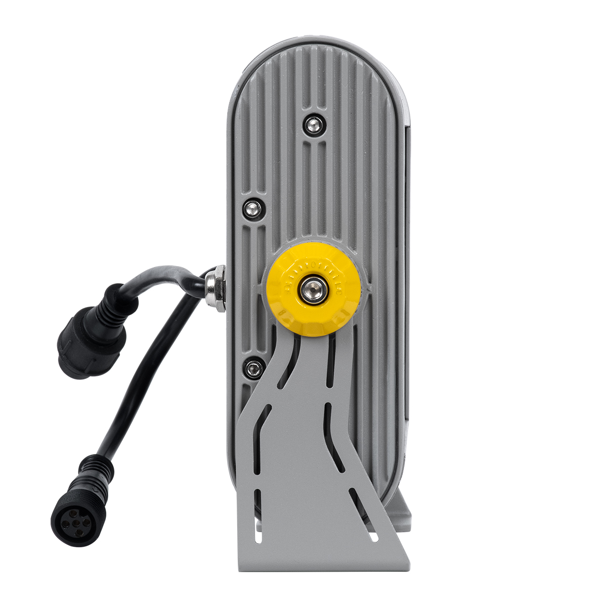LEDTM® FLOODHENA 90643 Προβολέας Σποτ Wall Washer LED 48W 3840lm 30° DC 24V Αδιάβροχο IP65 Πολύχρωμο RGB Dimmable DMX512 - Bridgelux SMD Chip - Γκρι Ανθρακί - Μ39 x Π6 x Υ17cm - 3 Χρόνια Εγγύηση - Image 5