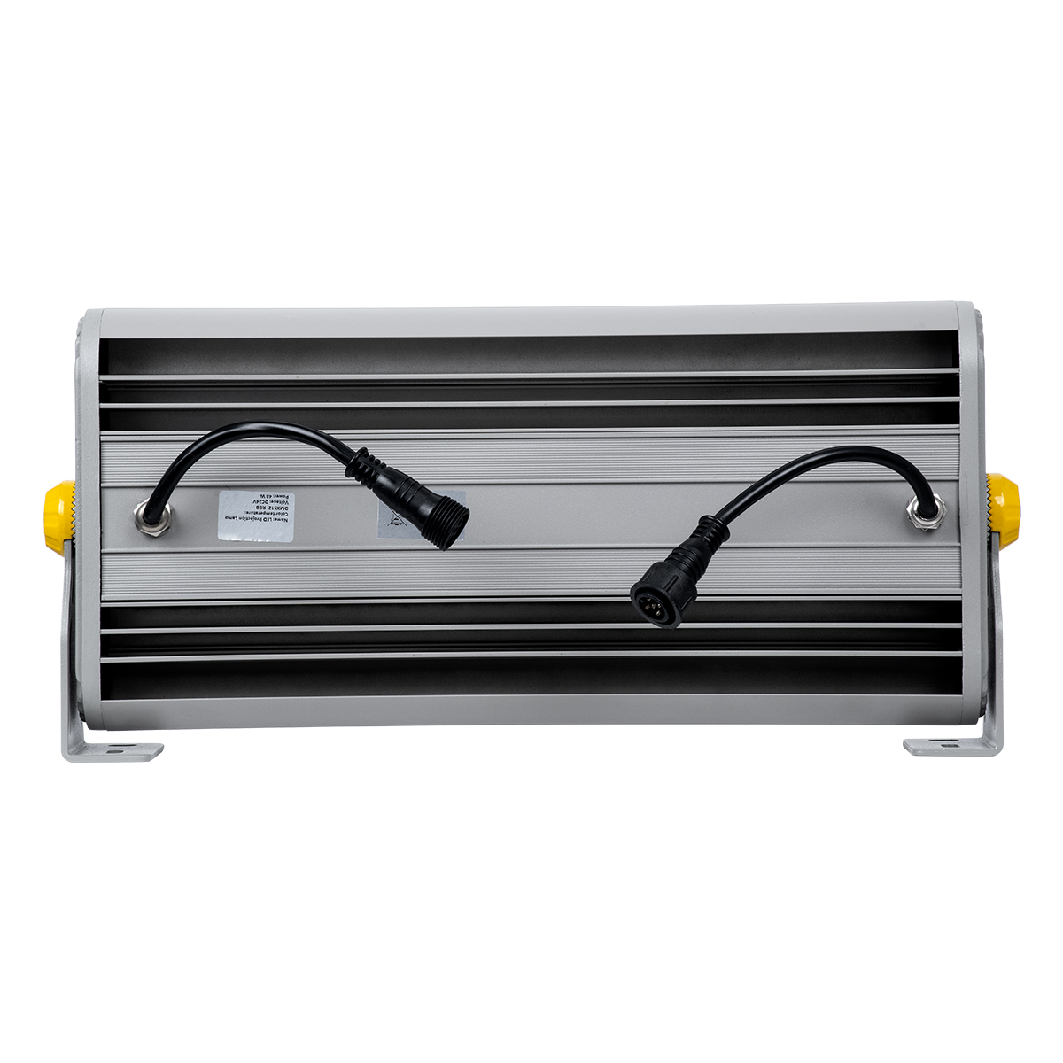 LEDTM® FLOODHENA 90643 Προβολέας Σποτ Wall Washer LED 48W 3840lm 30° DC 24V Αδιάβροχο IP65 Πολύχρωμο RGB Dimmable DMX512 - Bridgelux SMD Chip - Γκρι Ανθρακί - Μ39 x Π6 x Υ17cm - 3 Χρόνια Εγγύηση - Image 6