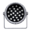 LEDTM® FLOODMENA 90644 Προβολέας Σποτ Wall Washer με Αντιθαμβωτική Γρίλια LED 24W 2160lm 30° AC 220-240V Αδιάβροχο IP65 Θερμό Λευκό 2700K - Bridgelux SMD Chip - Γκρι Ανθρακί - Μ23 x Π23 x Υ18cm - 3 Χρόνια Εγγύηση - Image 6
