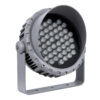 LEDTM® FLOODMENA 90646 Προβολέας Σποτ Wall Washer με Αντιθαμβωτική Γρίλια LED 48W 4320lm 30° AC 220-240V Αδιάβροχο IP65 Θερμό Λευκό 2700K - Bridgelux SMD Chip - Γκρι Ανθρακί - Μ25 x Π25 x Υ18cm - 3 Χρόνια Εγγύηση - Image 3