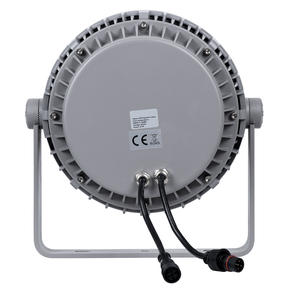 LEDTM® FLOODMENA 90646 Προβολέας Σποτ Wall Washer με Αντιθαμβωτική Γρίλια LED 48W 4320lm 30° AC 220-240V Αδιάβροχο IP65 Θερμό Λευκό 2700K - Bridgelux SMD Chip - Γκρι Ανθρακί - Μ25 x Π25 x Υ18cm - 3 Χρόνια Εγγύηση - Image 7