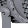 LEDTM® FLOODMENA 90646 Προβολέας Σποτ Wall Washer με Αντιθαμβωτική Γρίλια LED 48W 4320lm 30° AC 220-240V Αδιάβροχο IP65 Θερμό Λευκό 2700K - Bridgelux SMD Chip - Γκρι Ανθρακί - Μ25 x Π25 x Υ18cm - 3 Χρόνια Εγγύηση - Image 8