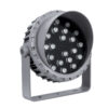 LEDTM® FLOODMENA 90648 Προβολέας Σποτ Wall Washer με Αντιθαμβωτική Γρίλια LED 36W 2880lm 30° DC 24V Αδιάβροχο IP65 Πολύχρωμο RGBW Dimmable DMX512 - Bridgelux SMD Chip - Γκρι Ανθρακί - Μ23 x Π23 x Υ18cm - 3 Χρόνια Εγγύηση - Image 3