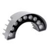 LEDTM® TREEWINA 90680 Κυρτή Μπάρα Φωτισμού Wall Washer για Φυτά - Δέντρα LED 9W 990lm 30° DC 24V Αδιάβροχο IP65 Θερμό Λευκό 2700K Dimmable - Bridgelux SMD Chip - Γκρι Ανθρακί - Μ20.5 x Π5.5 x Υ11cm - 3 Χρόνια Εγγύηση - Image 3