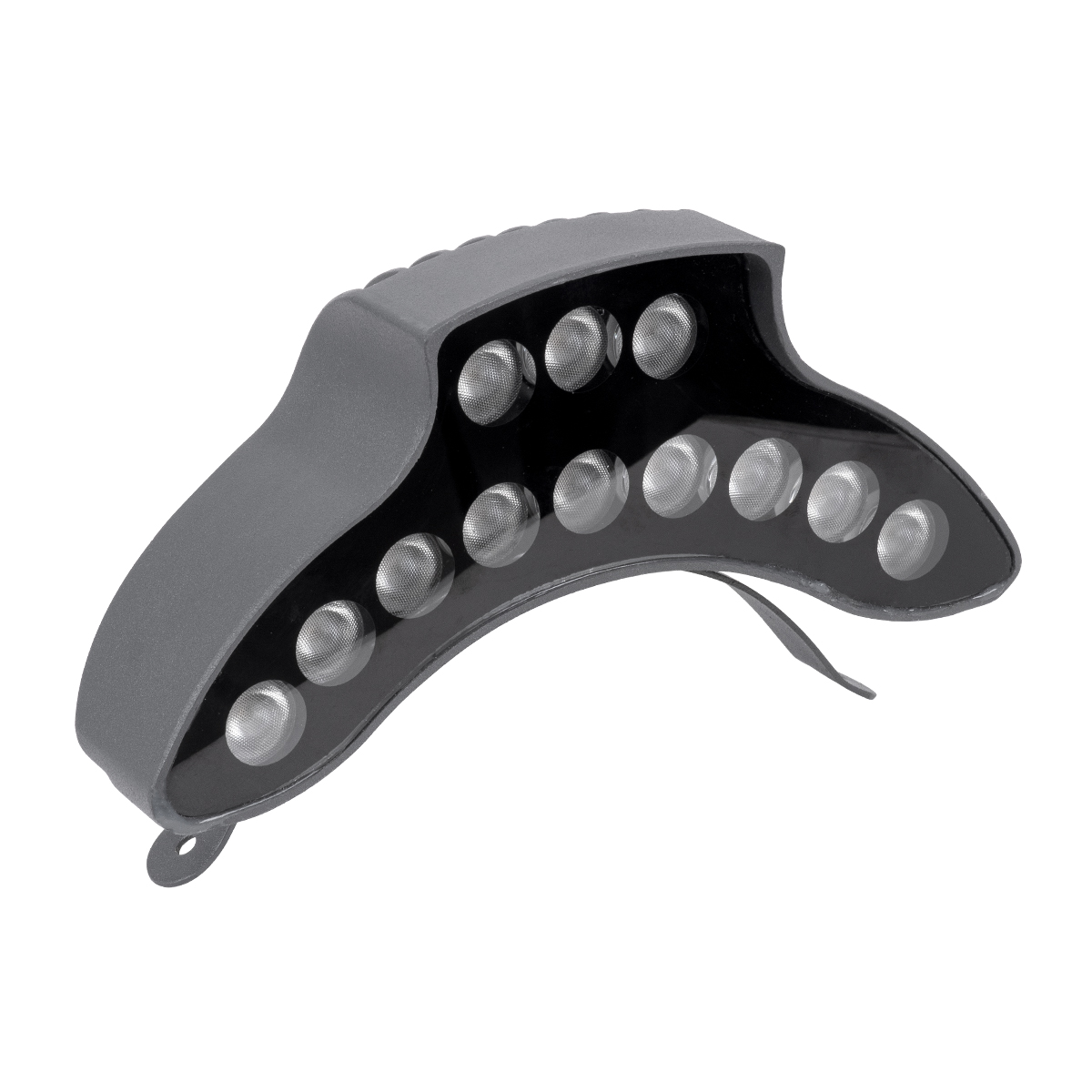 LEDTM® TREEPINA 90683 Κυρτή Μπάρα Φωτισμού Wall Washer για Φυτά - Δέντρα LED 12W 1320lm 30° DC 24V Αδιάβροχο IP65 Θερμό Λευκό 2700K Dimmable - Bridgelux SMD Chip - Γκρι Ανθρακί - Μ20.5 x Π5.5 x Υ12cm - 3 Χρόνια Εγγύηση - Image 3
