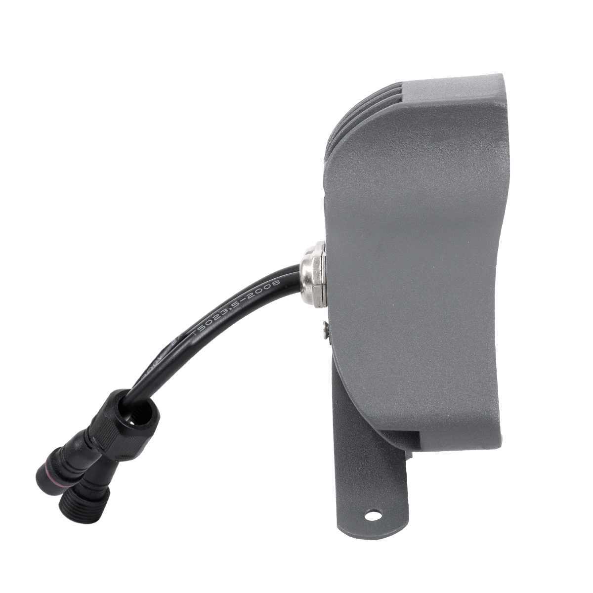 LEDTM® TREEPINA 90683 Κυρτή Μπάρα Φωτισμού Wall Washer για Φυτά - Δέντρα LED 12W 1320lm 30° DC 24V Αδιάβροχο IP65 Θερμό Λευκό 2700K Dimmable - Bridgelux SMD Chip - Γκρι Ανθρακί - Μ20.5 x Π5.5 x Υ12cm - 3 Χρόνια Εγγύηση - Image 5
