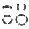 LEDTM® TREELIGHT-KINA 90685 Κυρτή Μπάρα Φωτισμού Wall Washer με Αντιθαμβωτική Γρίλια Ειδική για Φυτά - Δέντρα LED 18W 1710lm 30° DC 24V Αδιάβροχο IP65 Μ25 x Π6.5 x Υ6cm Φυσικό Λευκό 4500K - Γκρι Ανθρακί - 3 Years Warranty - Image 10