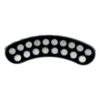 LEDTM® TREELIGHT-KINA 90685 Κυρτή Μπάρα Φωτισμού Wall Washer με Αντιθαμβωτική Γρίλια Ειδική για Φυτά - Δέντρα LED 18W 1710lm 30° DC 24V Αδιάβροχο IP65 Μ25 x Π6.5 x Υ6cm Φυσικό Λευκό 4500K - Γκρι Ανθρακί - 3 Years Warranty - Image 6