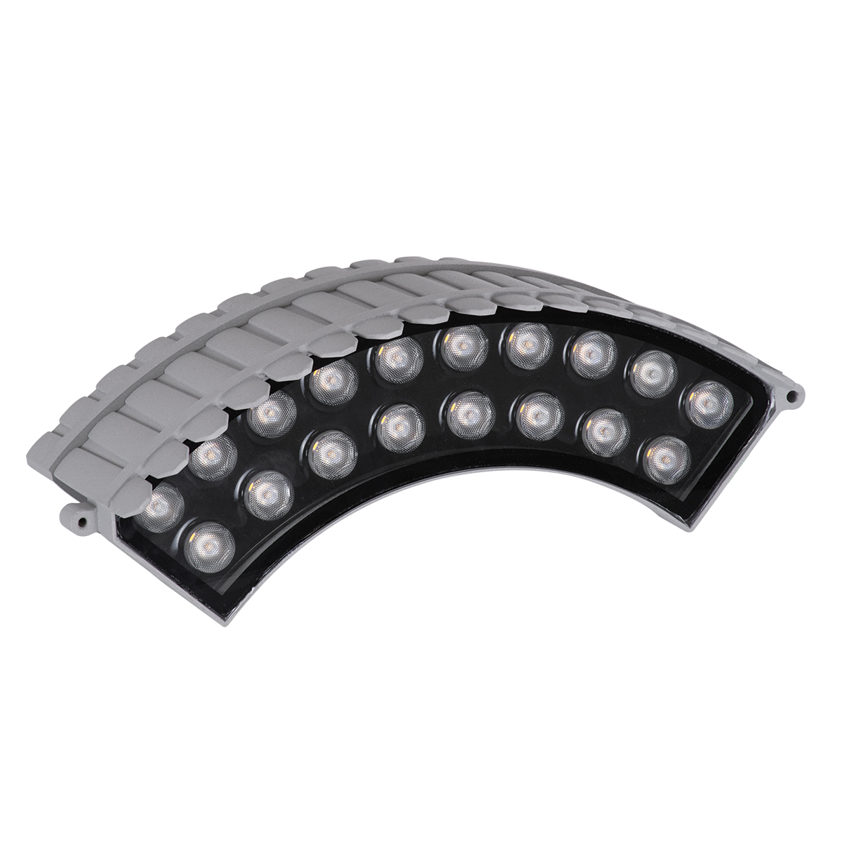 LEDTM® TREEJINA 90690 Κυρτή Μπάρα Φωτισμού Wall Washer για Φυτά - Δέντρα LED 18W 1620lm 10° DC 24V Αδιάβροχο IP67 Θερμό Λευκό 2700K Dimmable - Bridgelux SMD Chip - Γκρι Ανθρακί - Μ29 x Π11 x Υ10.5cm - 3 Χρόνια Εγγύηση - Image 3