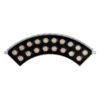LEDTM® TREEJINA 90690 Κυρτή Μπάρα Φωτισμού Wall Washer για Φυτά - Δέντρα LED 18W 1620lm 10° DC 24V Αδιάβροχο IP67 Θερμό Λευκό 2700K Dimmable - Bridgelux SMD Chip - Γκρι Ανθρακί - Μ29 x Π11 x Υ10.5cm - 3 Χρόνια Εγγύηση - Image 4
