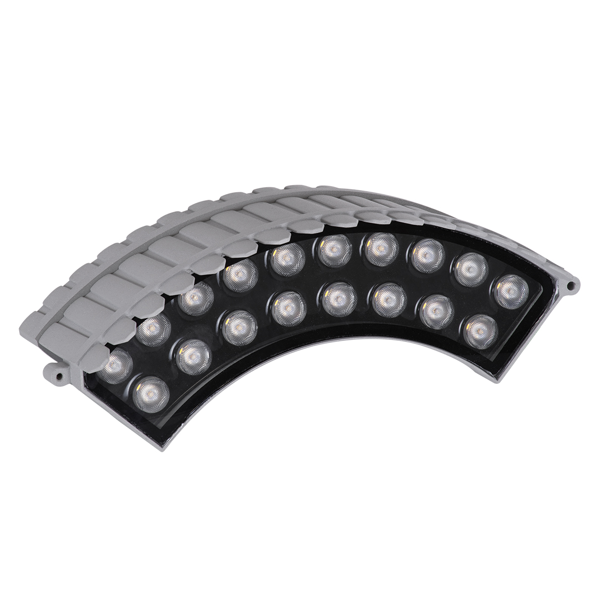 LEDTM® TREEJINA 90691 Κυρτή Μπάρα Φωτισμού Wall Washer για Φυτά - Δέντρα LED 18W 1710lm 10° DC 24V Αδιάβροχο IP67 Φυσικό Λευκό 4500K Dimmable - Bridgelux SMD Chip - Γκρι - Μ29 x Π11 x Υ10.5cm - 3 Χρόνια Εγγύηση - Image 3