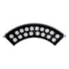 LEDTM® TREEJINA 90692 Κυρτή Μπάρα Φωτισμού Wall Washer για Φυτά - Δέντρα LED 18W 1530lm 10° DC 24V Αδιάβροχο IP67 Πολύχρωμο RGBW Dimmable DMX512 - Bridgelux SMD Chip - Γκρι - Μ29 x Π11 x Υ10.5cm - 3 Χρόνια Εγγύηση - Image 4