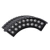 LEDTM® TREELIGHT-JINA 90694 Κυρτή Μπάρα Φωτισμού Wall Washer με Αντιθαμβωτική Γρίλια Ειδική για Φυτά - Δέντρα LED 18W 1710lm 10° DC 24V Αδιάβροχο IP67 L29 x W11 x H10.5cm Φυσικό Λευκό 4500K - Γκρι Ανθρακί - 3 Years Warranty - Image 3
