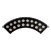 LEDTM® TREELIGHT-JINA 90694 Κυρτή Μπάρα Φωτισμού Wall Washer με Αντιθαμβωτική Γρίλια Ειδική για Φυτά - Δέντρα LED 18W 1710lm 10° DC 24V Αδιάβροχο IP67 L29 x W11 x H10.5cm Φυσικό Λευκό 4500K - Γκρι Ανθρακί - 3 Years Warranty - Image 4