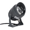 LEDTM® SPOTXENIA 90696 Αρχιτεκτονικό Σποτ Φωτισμου με Αντιθαμβωτική Γρίλια LED 16W 1680lm 3° DC 24V Αδιάβροχο IP65 Ultra Θερμό Λευκό 2200K Dimmable - Bridgelux COB Chip - Γκρι Ανθρακί Ματ - Μ9 x Π9 x Υ12cm - 3 Χρόνια Εγγύηση - Image 3