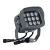 LEDTM® FLOODXENA 90699 Προβολέας Σποτ Wall Washer με Αντιθαμβωτική Γρίλια LED 24W 2040lm 10° DC 24V Αδιάβροχο IP65 Πολύχρωμο RGBW Dimmable DMX512 - Bridgelux SMD Chip - Γκρι Ανθρακί - Μ13 x Π11 x Υ15cm - 3 Χρόνια Εγγύηση - Image 3
