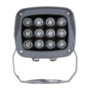 LEDTM® FLOODXENA 90699 Προβολέας Σποτ Wall Washer με Αντιθαμβωτική Γρίλια LED 24W 2040lm 10° DC 24V Αδιάβροχο IP65 Πολύχρωμο RGBW Dimmable DMX512 - Bridgelux SMD Chip - Γκρι Ανθρακί - Μ13 x Π11 x Υ15cm - 3 Χρόνια Εγγύηση - Image 6