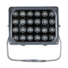 LEDTM® FLOODXENA 90700 Προβολέας Σποτ Wall Washer με Αντιθαμβωτική Γρίλια LED 48W 4080lm 10° DC 24V Αδιάβροχο IP65 Πολύχρωμο RGBW Dimmable DMX512 - Bridgelux SMD Chip - Γκρι Ανθρακί - Μ17.5 x Π12.5 x Υ18cm - 3 Χρόνια Εγγύηση - Image 6