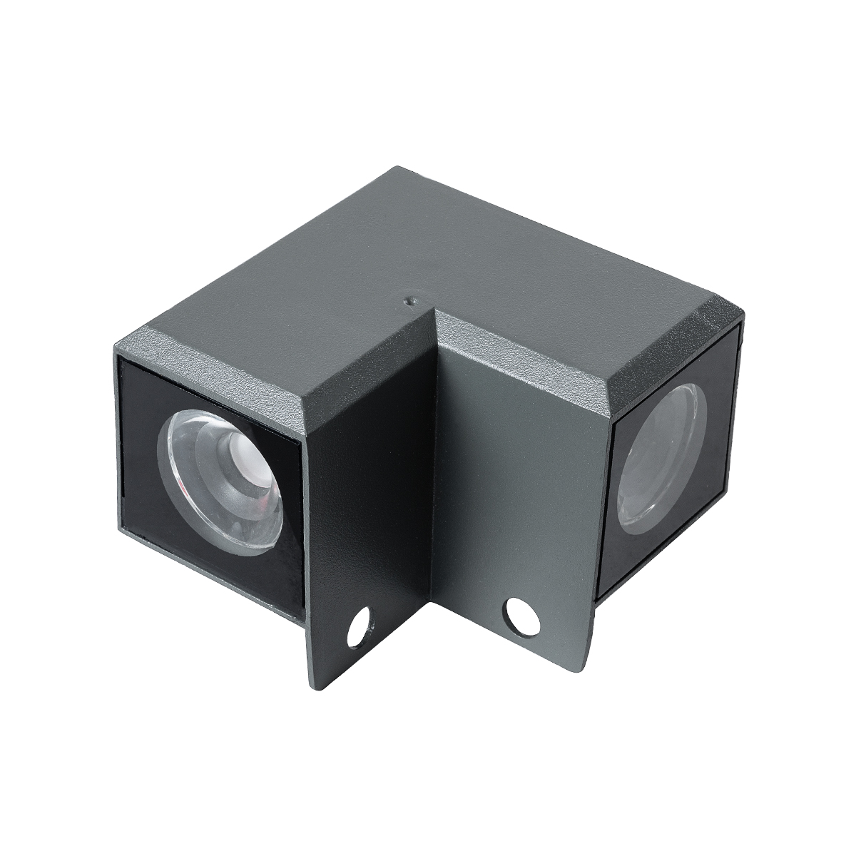 LEDTM® WALLDONA 90732 Γωνιακό Φωτιστικό LED 10W 1150lm 10° DC 24V Αδιάβροχο IP66 Φυσικό Λευκό 4500K Dimmable - CREE XPE Chip - Γκρι Ανθρακί - Μ8 x Π8 x Υ6cm - 3 Χρόνια Εγγύηση - Image 3