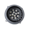 LEDTM® FLOOD-MILO 90734 Κινούμενος Προβολέας - Σποτ Φωτισμού Wall Washer για Φωτισμό Κτιρίων LED 12W 1080lm 10° AC 220-240V Αδιάβροχο IP67 Φ17 x Υ26cm Θερμό Λευκό 2700K - Γκρι Ανθρακί - 3 Χρόνια Εγγύηση - Image 7
