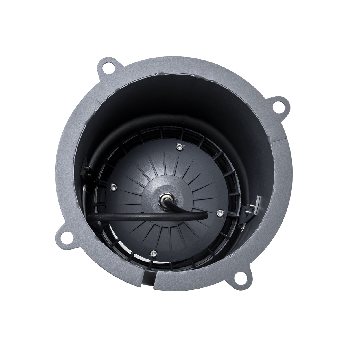 LEDTM® FLOOD-MILO 90734 Κινούμενος Προβολέας - Σποτ Φωτισμού Wall Washer για Φωτισμό Κτιρίων LED 12W 1080lm 10° AC 220-240V Αδιάβροχο IP67 Φ17 x Υ26cm Θερμό Λευκό 2700K - Γκρι Ανθρακί - 3 Χρόνια Εγγύηση - Image 8