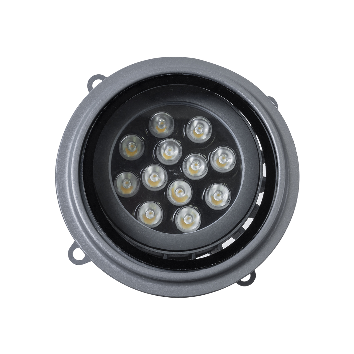 LEDTM® FLOOD-MILO 90735 Κινούμενος Προβολέας - Σποτ Φωτισμού Wall Washer για Φωτισμό Κτιρίων LED 12W 1140lm 10° AC 220-240V Αδιάβροχο IP67 Φ17 x Υ26cm Φυσικό Λευκό 4500K - Γκρι Ανθρακί - 3 Χρόνια Εγγύηση - Image 7