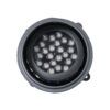 LEDTM® FLOOD-MILO 90737 Κινούμενος Προβολέας - Σποτ Φωτισμού Wall Washer για Φωτισμό Κτιρίων LED 24W 2160lm 10° AC 220-240V Αδιάβροχο IP67 Φ22 x Υ30cm Θερμό Λευκό 2700K - Γκρι Ανθρακί - 3 Χρόνια Εγγύηση - Image 7