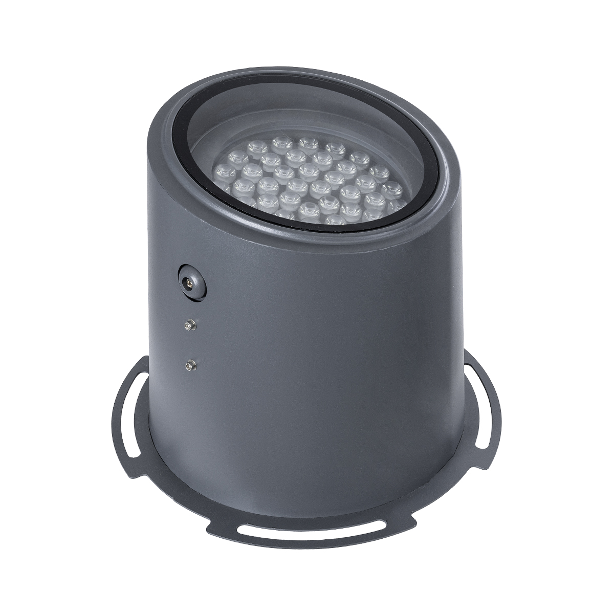 LEDTM® FLOOD-MILO 90741 Κινούμενος Προβολέας - Σποτ Φωτισμού Wall Washer για Φωτισμό Κτιρίων LED 48W 4560lm 10° AC 220-240V Αδιάβροχο IP67 Φ26 x Υ30cm Φυσικό Λευκό 4500K - Γκρι Ανθρακί - 3 Χρόνια Εγγύηση - Image 3