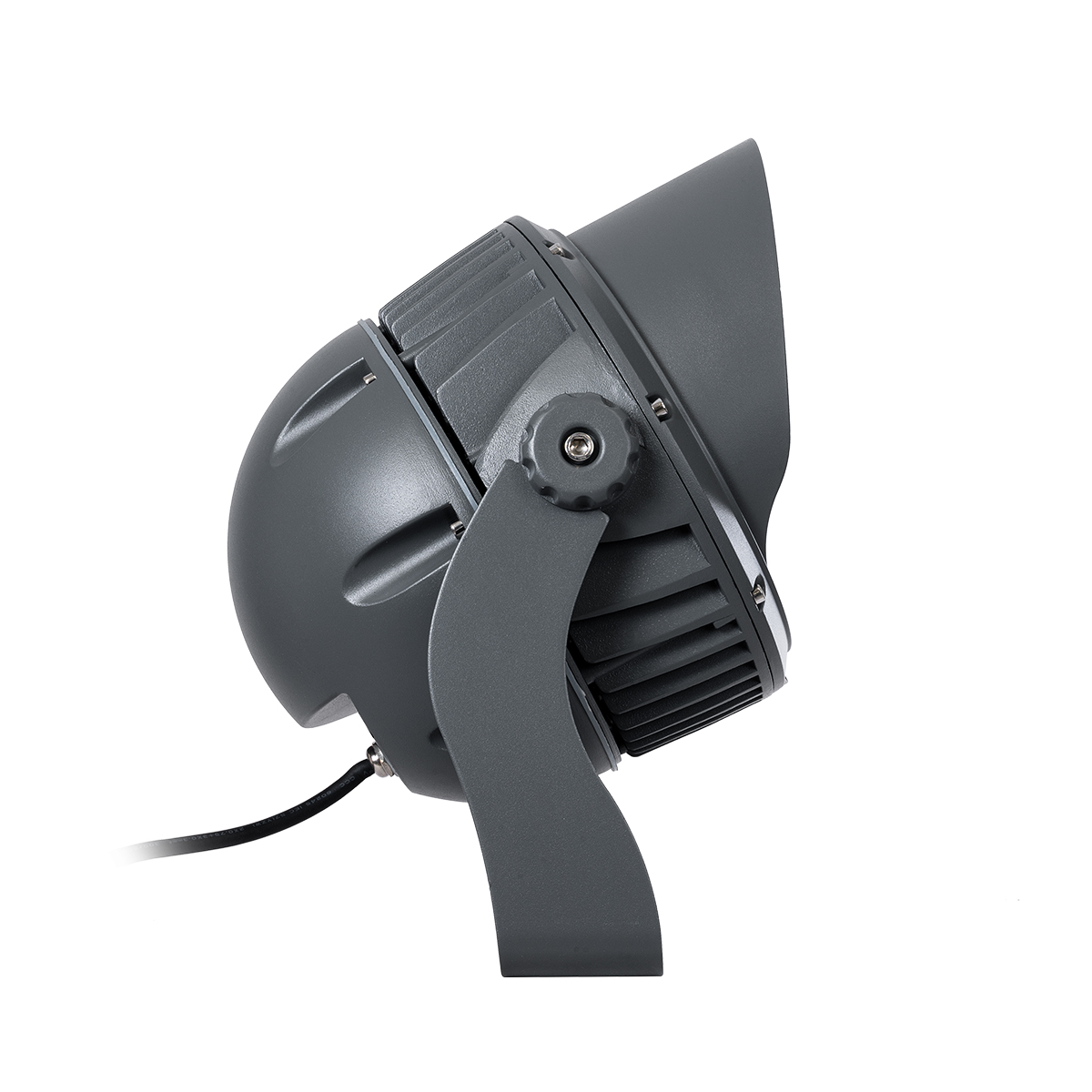 LEDTM® FLOODIMO 90744 Προβολέας Σποτ Wall Washer με Αντιθαμβωτική Γρίλια LED 54W 5130lm 10° AC 220-240V Αδιάβροχο IP67 Φυσικό Λευκό 4500K - Bridgelux SMD Chip - Γκρι Ανθρακί - Μ26 x Π29 x Υ31cm - 3 Χρόνια Εγγύηση - Image 4