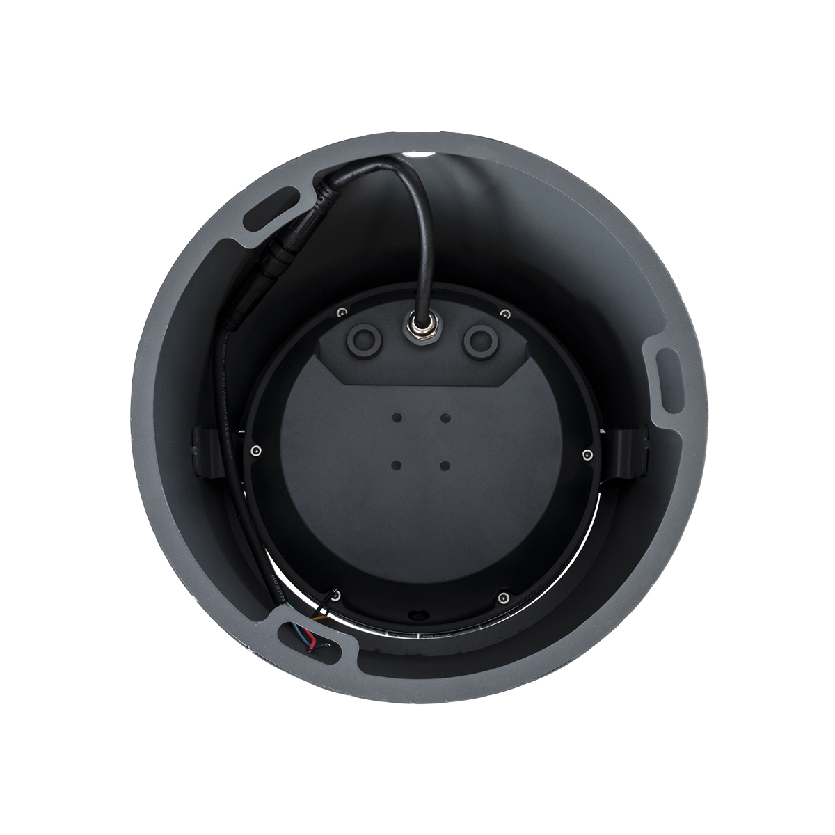 LEDTM® FLOOD-RANA 90751 Κινούμενος Προβολέας - Σποτ Φωτισμού Wall Washer για Φωτισμό Κτιρίων LED 36W 3060lm 5° DC 24V Αδιάβροχο IP67 Φ26 x Υ18cm RGBW DMX512 - Γκρι Ανθρακί - 3 Χρόνια Εγγύηση - Image 8