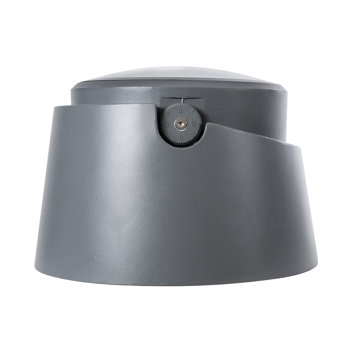 LEDTM® FLOOD-RANA 90752 Κινούμενος Προβολέας - Σποτ Φωτισμού Wall Washer για Φωτισμό Κτιρίων LED 60W 5100lm 5° DC 24V Αδιάβροχο IP67 Φ30 x Υ20cm RGBW DMX512 - Γκρι Ανθρακί - 3 Χρόνια Εγγύηση - Image 6