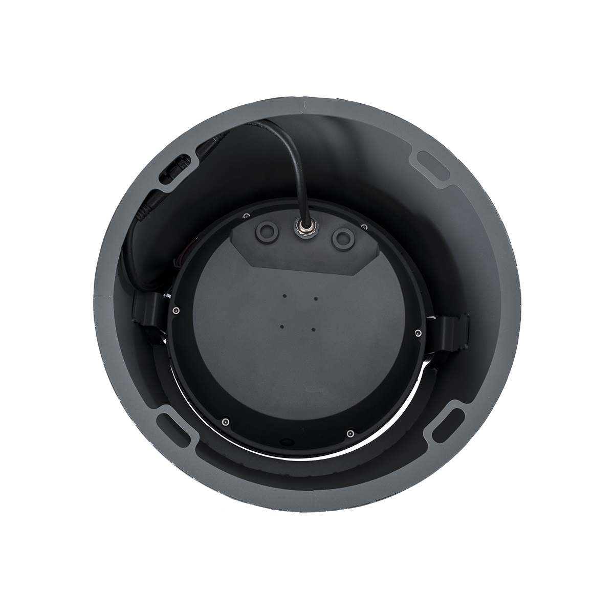 LEDTM® FLOOD-RANA 90752 Κινούμενος Προβολέας - Σποτ Φωτισμού Wall Washer για Φωτισμό Κτιρίων LED 60W 5100lm 5° DC 24V Αδιάβροχο IP67 Φ30 x Υ20cm RGBW DMX512 - Γκρι Ανθρακί - 3 Χρόνια Εγγύηση - Image 8