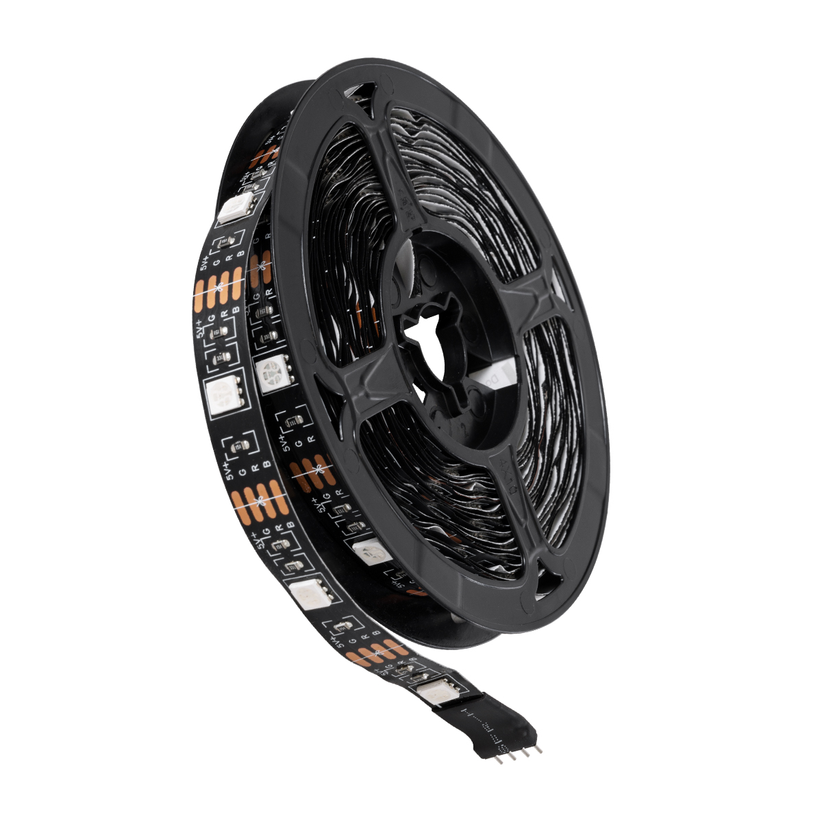 LEDTM® CHROMAWAVE 90759 Σετ Ταινίας με Λειτουργία μέσω Bluetooth & WiFi APP LED 36W 2160lm 120° DC 5V με USB 2.0 IP20 150 x SMD5050 Chip Πολύχρωμο RGB Dimmable - Sanan SMD Chip - Μ500 x Π1 x Υ0.2cm - Ρολό 5 Μέτρων - 2 Χρόνια Εγγύηση - Image 2