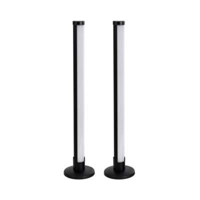Alternative view of LEDTM® DIGICOLUMN 90760 Μοντέρνο Επιτραπέζιο Φωτιστικό LED 16W 1280lm 180° DC 5V IP20 RGB Dimmable - Lumileds SMD Chip - Μαύρο - Μ3 x Π3 x Υ45cm - Σετ 2 Τεμαχίων - 2 Χρόνια Εγγύηση