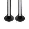 LEDTM® DIGICOLUMN 90760 Μοντέρνο Επιτραπέζιο Φωτιστικό LED 16W 1280lm 180° DC 5V IP20 RGB Dimmable - Lumileds SMD Chip - Μαύρο - Μ3 x Π3 x Υ45cm - Σετ 2 Τεμαχίων - 2 Χρόνια Εγγύηση - Image 5