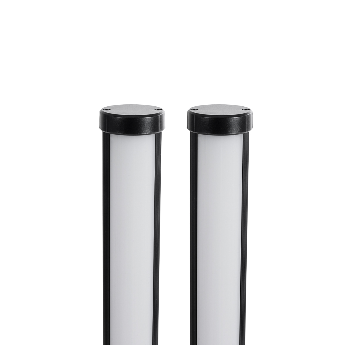 LEDTM® DIGICOLUMN 90760 Μοντέρνο Επιτραπέζιο Φωτιστικό LED 16W 1280lm 180° DC 5V IP20 RGB Dimmable - Lumileds SMD Chip - Μαύρο - Μ3 x Π3 x Υ45cm - Σετ 2 Τεμαχίων - 2 Χρόνια Εγγύηση - Image 7