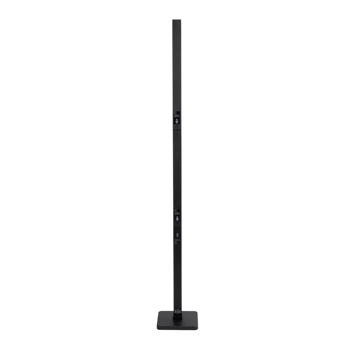 LEDTM® DIGICOLUMN 90762 Μοντέρνο Επιδαπέδιο Γραμμικό Ψηφιακό Φωτιστικό Digital Pixel Symphony Bar με RF Ασύρματο Χειριστήριο LED 12W 960lm 90° DC 5V με USB 2.0 IP20 Πολύχρωμο RGB Dimmable - Μαύρο - Μ3.4 x Π2.5 x Υ122cm - 2 Χρόνια Εγγύηση - Image 4