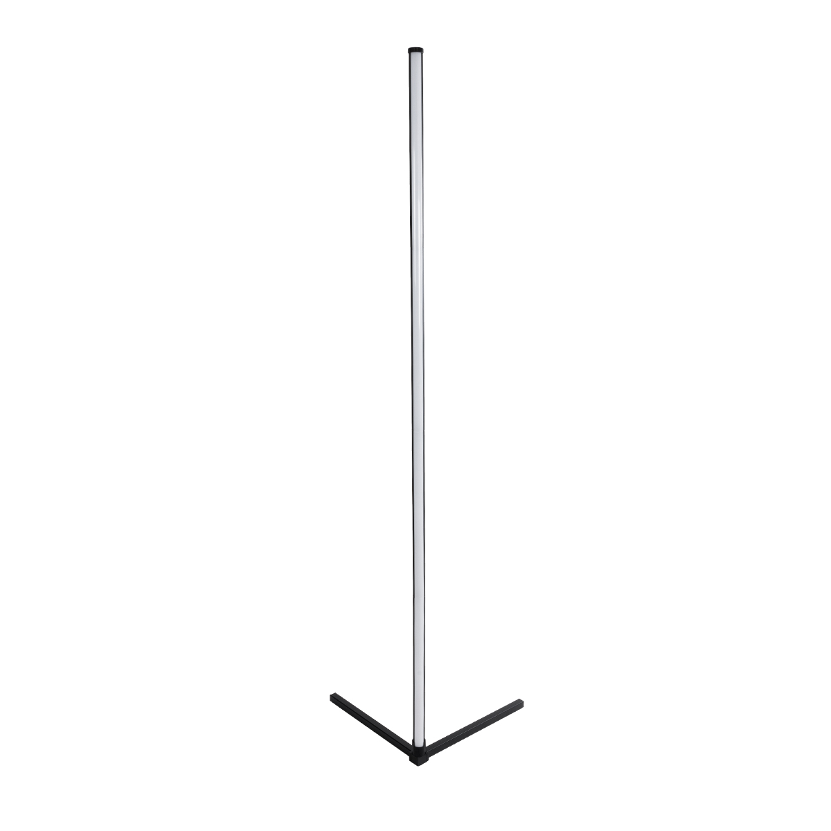 LEDTM® DIGICOLUMN 90763 Μοντέρνο Επιδαπέδιο Γραμμικό Ψηφιακό Φωτιστικό Digital Pixel Symphony Bar με RF Ασύρματο Χειριστήριο LED 16W 1280lm 180° DC 5V με USB 2.0 IP20 Πολύχρωμο RGB Dimmable - Μαύρο - Φ3 x Υ165cm - 2 Χρόνια Εγγύηση - Image 3