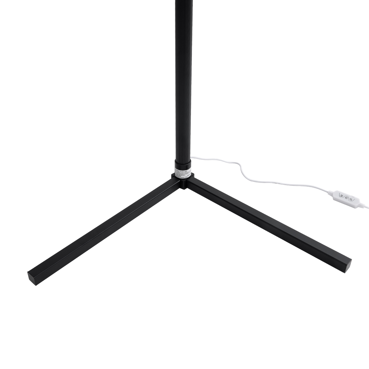 LEDTM® DIGICOLUMN 90763 Μοντέρνο Επιδαπέδιο Γραμμικό Ψηφιακό Φωτιστικό Digital Pixel Symphony Bar με RF Ασύρματο Χειριστήριο LED 16W 1280lm 180° DC 5V με USB 2.0 IP20 Πολύχρωμο RGB Dimmable - Μαύρο - Φ3 x Υ165cm - 2 Χρόνια Εγγύηση - Image 7