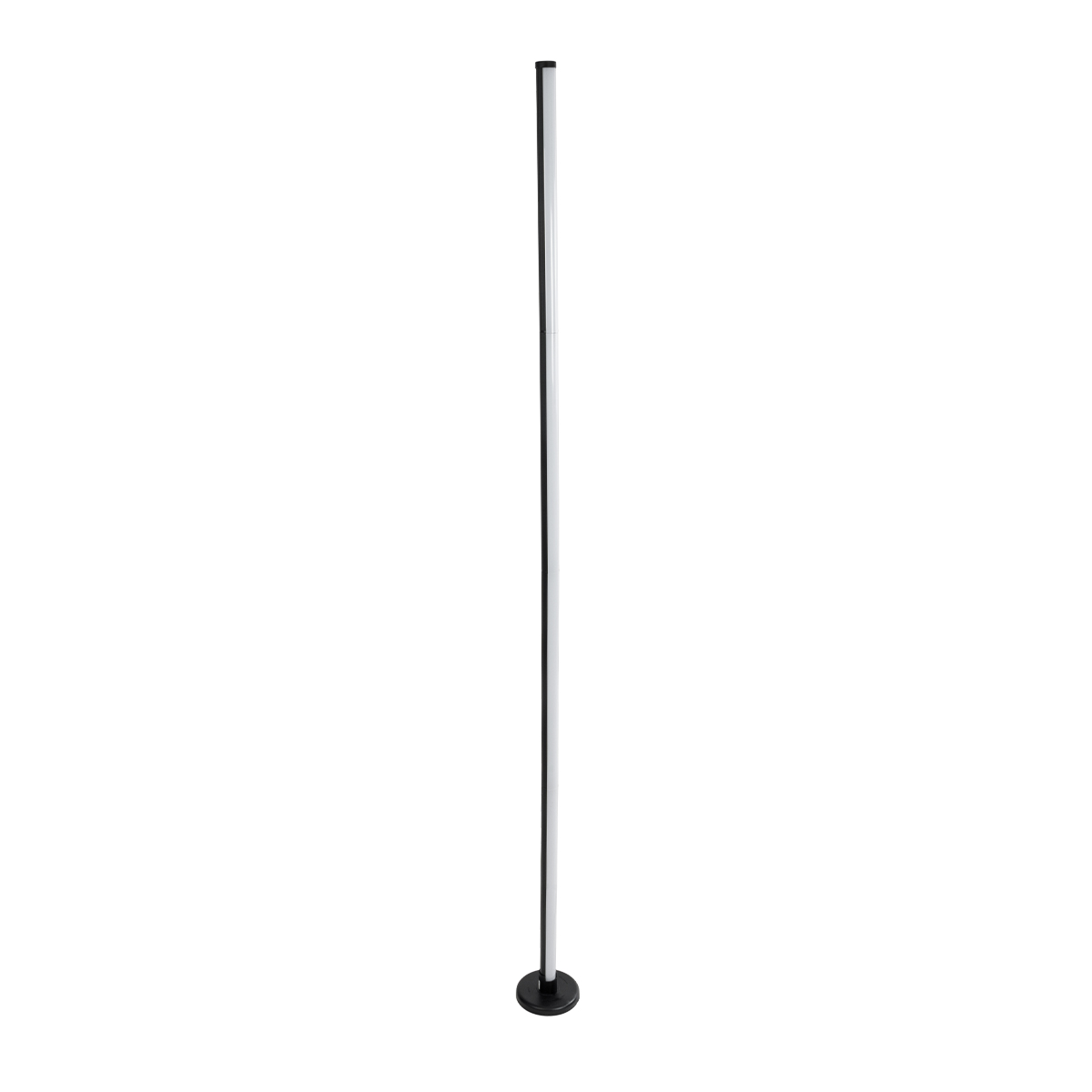 LEDTM® DIGICOLUMN 90764 Μοντέρνο Επιδαπέδιο Γραμμικό Ψηφιακό Φωτιστικό Digital Pixel Symphony Bar με RF Ασύρματο Χειριστήριο LED 16W 1280lm 180° DC 5V με USB 2.0 IP20 Πολύχρωμο RGB Dimmable - Μαύρο - Φ3 x Υ165cm - 2 Χρόνια Εγγύηση - Image 2