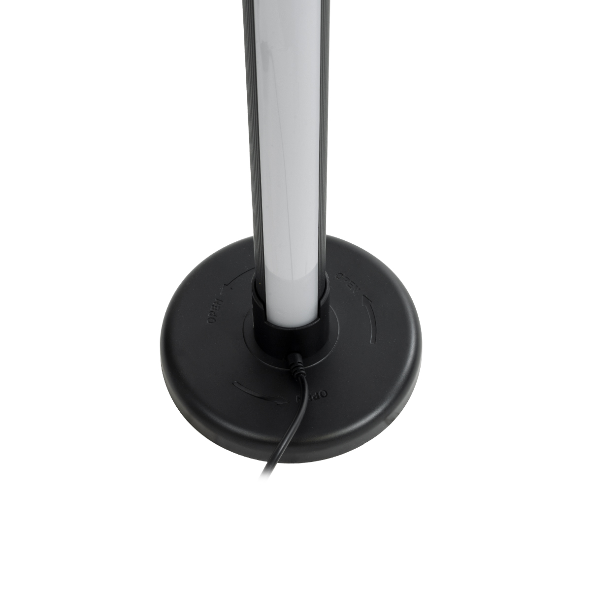 LEDTM® DIGICOLUMN 90764 Μοντέρνο Επιδαπέδιο Γραμμικό Ψηφιακό Φωτιστικό Digital Pixel Symphony Bar με RF Ασύρματο Χειριστήριο LED 16W 1280lm 180° DC 5V με USB 2.0 IP20 Πολύχρωμο RGB Dimmable - Μαύρο - Φ3 x Υ165cm - 2 Χρόνια Εγγύηση - Image 5