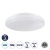 LEDTM® SENSORANO 60994 Μοντέρνο Φωτιστικό Οροφής με Ανιχνευτή Microwave / Αισθητήρα Κίνησης LED 30W 3900lm 120° AC 220-240V Αδιάβροχο IP54 Ψυχρό Λευκό 6000K - Lumileds SMD Chip - Λευκό Γαλακτερό - Μ38 x Π38 x Υ5.3cm - 3 Χρόνια Εγγύηση - Image 2