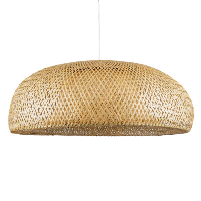 Alternative view of LEDTM® SAN TROPEZ 00673 Boho Κρεμαστό Φωτιστικό Οροφής με Ντουί 1 x E27 AC 220-240V IP20 - Μπεζ - Μ100 x Π100 x Y35cm