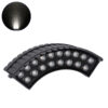 LEDTM® TREELIGHT-JINA 90694 Κυρτή Μπάρα Φωτισμού Wall Washer με Αντιθαμβωτική Γρίλια Ειδική για Φυτά - Δέντρα LED 18W 1710lm 10° DC 24V Αδιάβροχο IP67 L29 x W11 x H10.5cm Φυσικό Λευκό 4500K - Γκρι Ανθρακί - 3 Years Warranty - Image 2