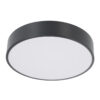 LEDTM® BURTON 61200-S Μοντέρνο Φωτιστικό Οροφής LED 67W 7370lm 120° AC 220-240V IP20 Ρυθμιζόμενο Λευκό CCT με Χειριστήριο από 2700K έως 6000K Dimmable - Lumileds SMD Chip - Μαύρο Ματ - Μ40 x Π40 x Υ8cm - 3 Χρόνια Εγγύηση - Image 4
