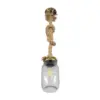 LEDTM® JAM 999-0116 Vintage Κρεμαστό Φωτιστικό Οροφής με Ντουί 1 x E27 AC 220-240V IP20 - Διάφανο & Μπεζ - Μ12 x Π12 x Υ125cm - Image 4