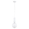 LEDTM® MAVERICK 00944 Μοντέρνο Κρεμαστό Φωτιστικό Οροφής με Ντουί 1 x E27 AC 220-240V IP20 - Λευκό - Μ15 x Π15 x Υ33cm - Image 4